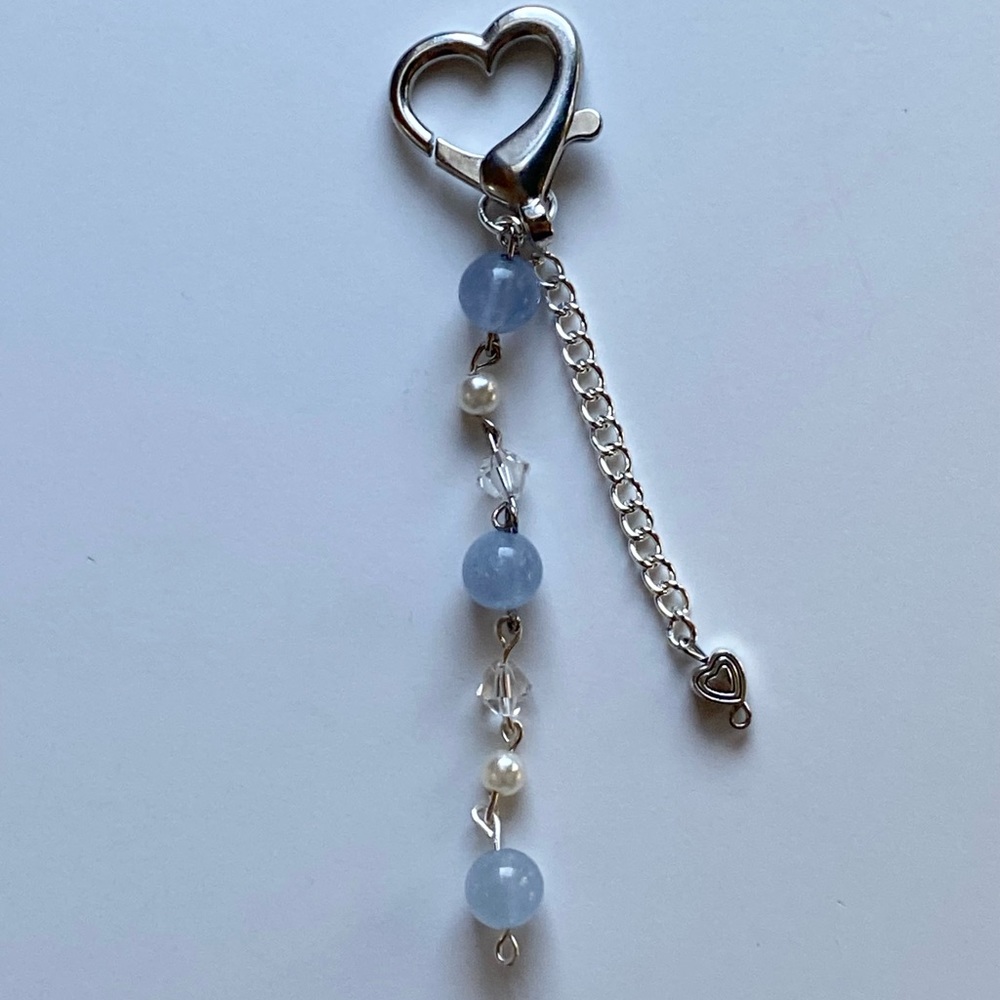 ❣︎ Blue love keychain ❣︎